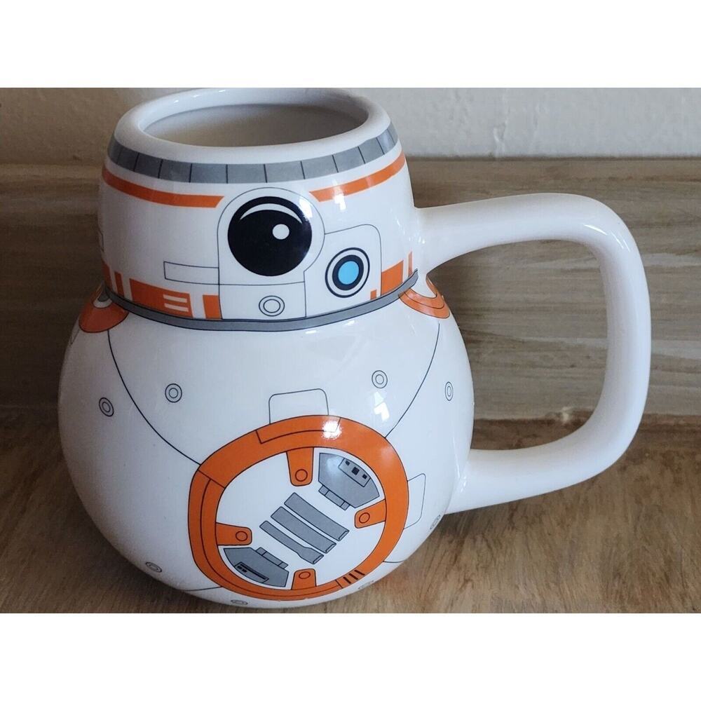 Star Wars BB-8 Sculpted Ceramic Mug The Force Awakens Kohl's 2016 See Pic.